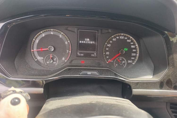 Used Volkswagen Bora 2021 280TSI DSG Elite Smart Connectivity Version Odometer Close Up