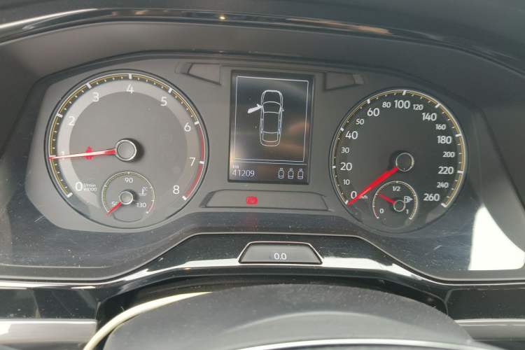 Used Volkswagen Bora 2021 1.5L Automatic Elite Smart Connect Edition Odometer Close Up