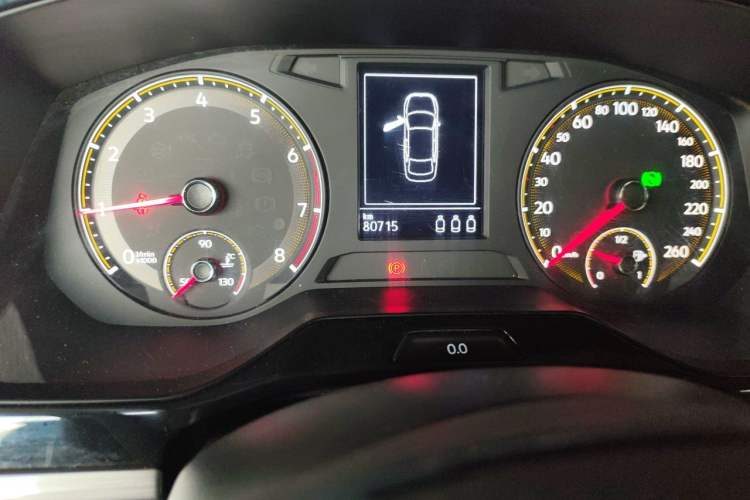 Used Volkswagen Bora 2021 1.5L Automatic Comfort Smart Connect Edition Odometer Close Up