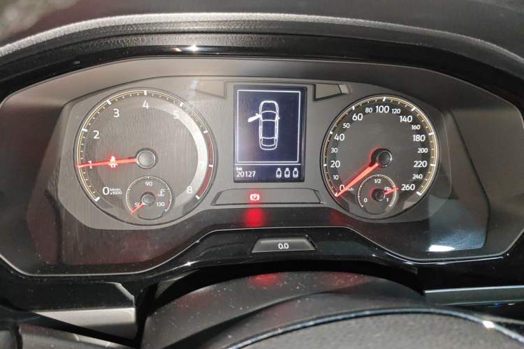 Used Volkswagen Bora 2021 1.5L Automatic Elite Smart Connect Edition Odometer Close Up
