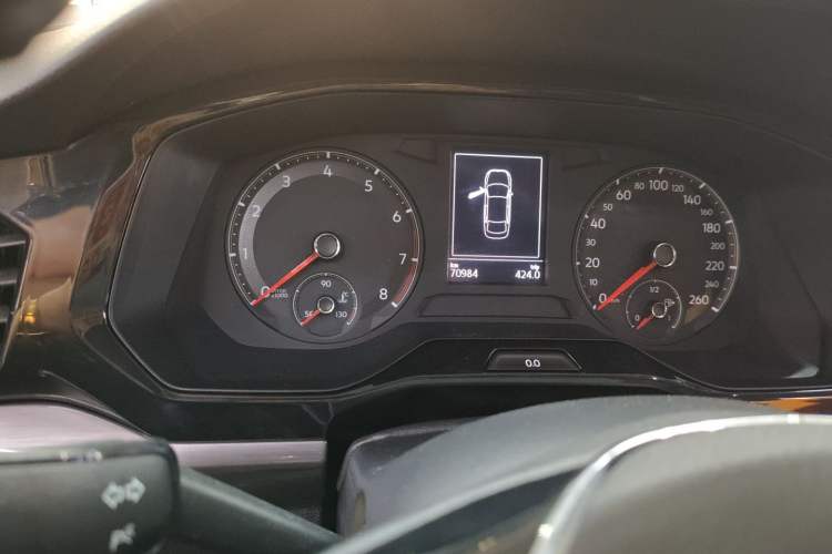 Used Volkswagen Bora 2021 1.5L Automatic Comfort Smart Connect Edition Odometer Close Up