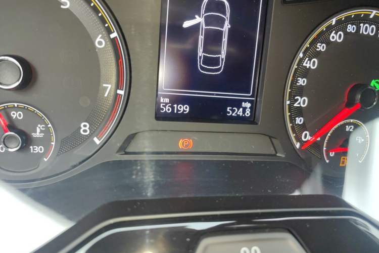Used Volkswagen Bora 2021 1.5L Automatic Elite Smart Connect Edition Odometer Close Up