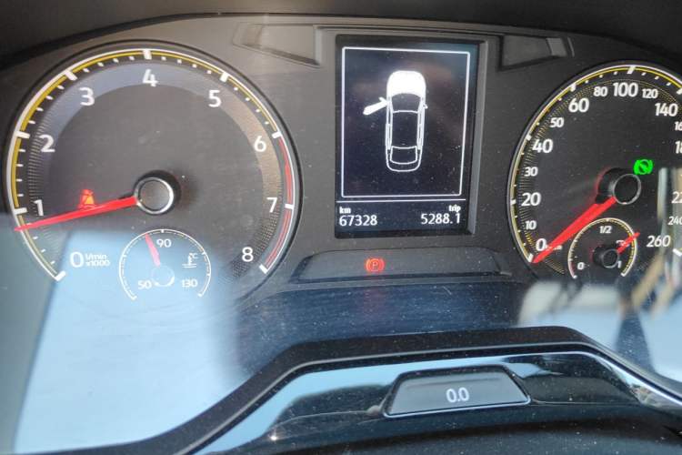 Used Volkswagen Bora 2021 1.5L Automatic Comfort Smart Connect Edition Odometer Close Up