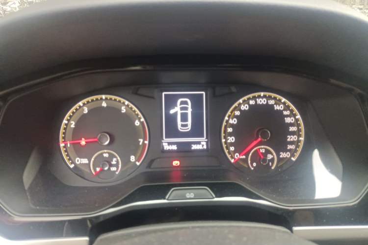 Used Volkswagen Bora 2021 1.5L Automatic Fashionable Smart Connectivity Version Instrument Cluster