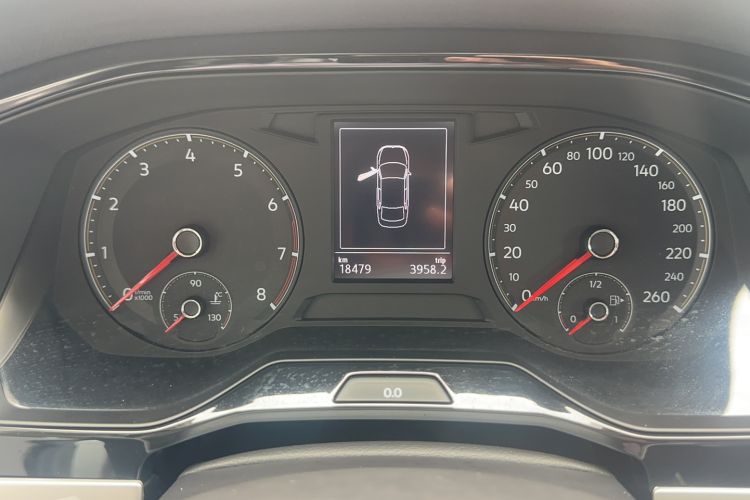 Used Volkswagen Bora 2021 1.5L Automatic Fashionable Smart Connectivity Version Odometer Close Up