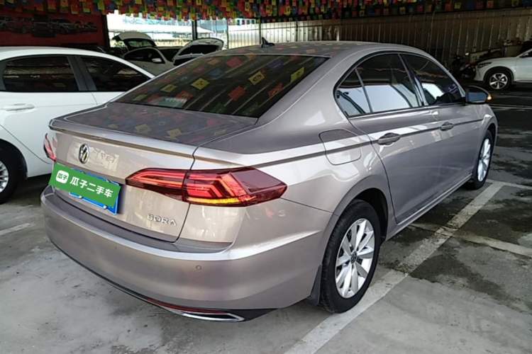 Used Volkswagen Bora 2021 1.5L Automatic Comfort Smart Connect Edition Rear Right 45 Deg