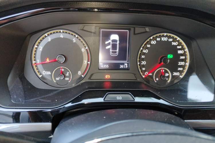 Used Volkswagen Bora 2021 1.5L Automatic Comfort Smart Connect Edition Odometer Close Up