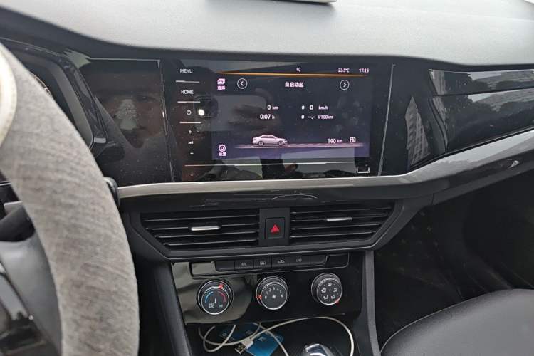 Used Volkswagen Bora 2021 1.5L Automatic Comfort Smart Connect Edition Audio And AC Panel