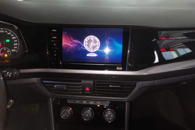 Used Volkswagen Bora 2021 1.5L Automatic Comfort Smart Connect Edition Audio And AC Panel
