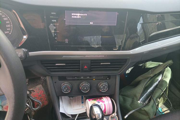Used Volkswagen Bora 2021 1.5L Automatic Fashionable Smart Connectivity Version Audio And AC Panel