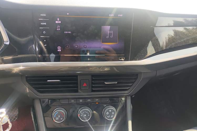 Used Volkswagen Bora 2021 1.5L Automatic Comfort Smart Connect Edition Audio And AC Panel