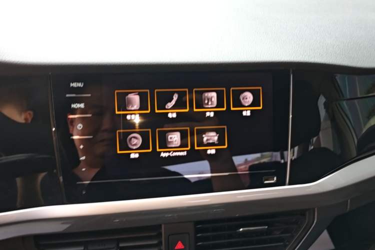 Used Volkswagen Bora 2021 1.5L Automatic Fashionable Smart Connectivity Version Audio And AC Panel