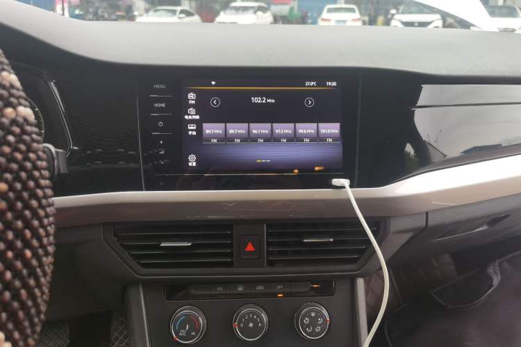 Used Volkswagen Bora 2021 1.5L Automatic Fashionable Smart Connectivity Version Audio And AC Panel