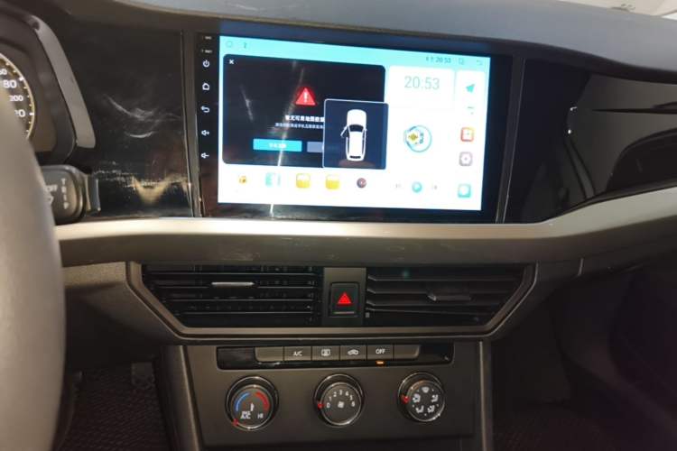 Used Volkswagen Bora 2021 1.5L Automatic Fashionable Smart Connectivity Version Audio And AC Panel