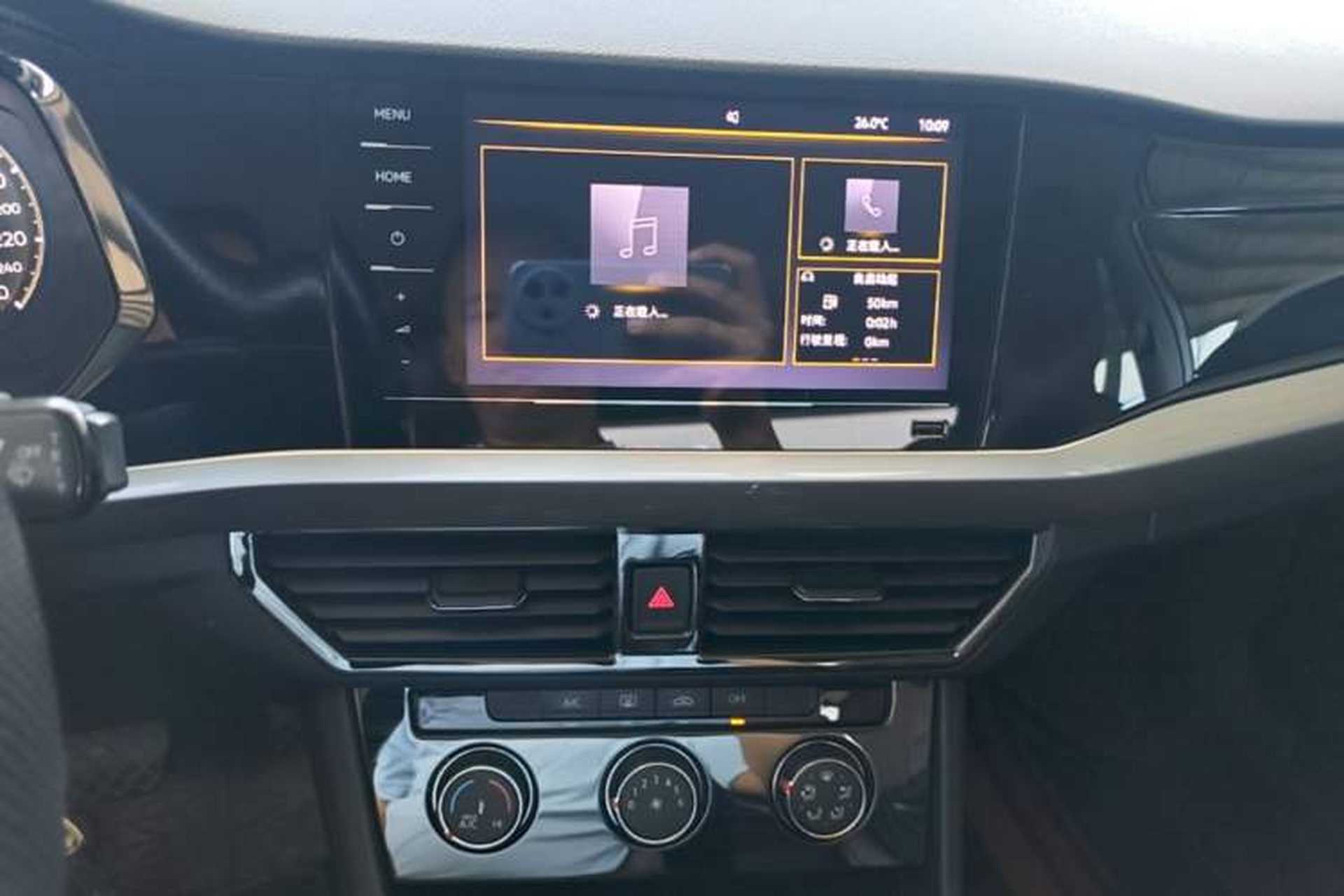 Used Volkswagen Bora 2021 1.5L Automatic Fashionable Smart Connectivity Version Audio And AC Panel