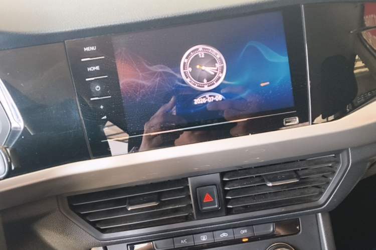 Used Volkswagen Bora 2021 1.5L Automatic Fashionable Smart Connectivity Version Audio And AC Panel
