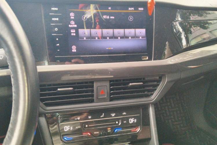 Used Volkswagen Bora 2021 280TSI DSG Elite Smart Connectivity Version Audio And AC Panel