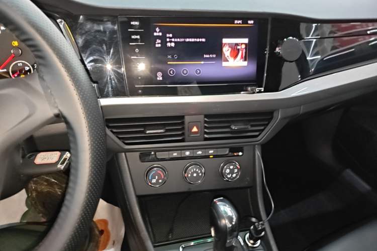 Used Volkswagen Bora 2021 1.5L Automatic Fashionable Smart Connectivity Version Audio And AC Panel