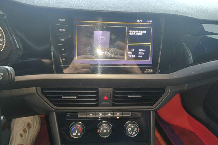 Used Volkswagen Bora 2021 1.5L Automatic Comfort Smart Connect Edition Audio And AC Panel