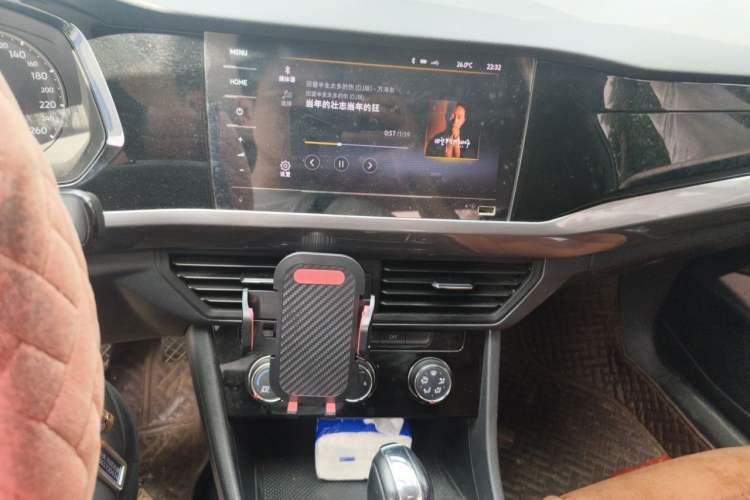 Used Volkswagen Bora 2021 1.5L Automatic Comfort Smart Connect Edition Audio And AC Panel