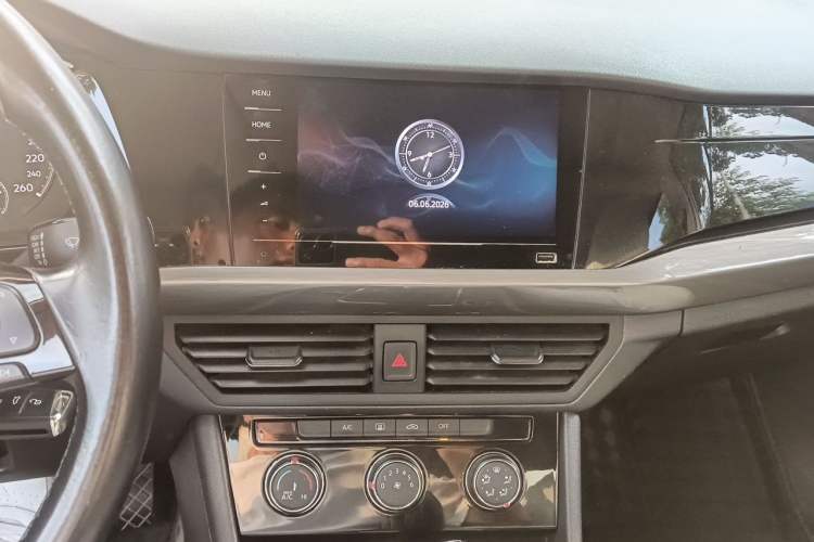 Used Volkswagen Bora 2021 1.5L Automatic Comfort Smart Connect Edition Audio And AC Panel