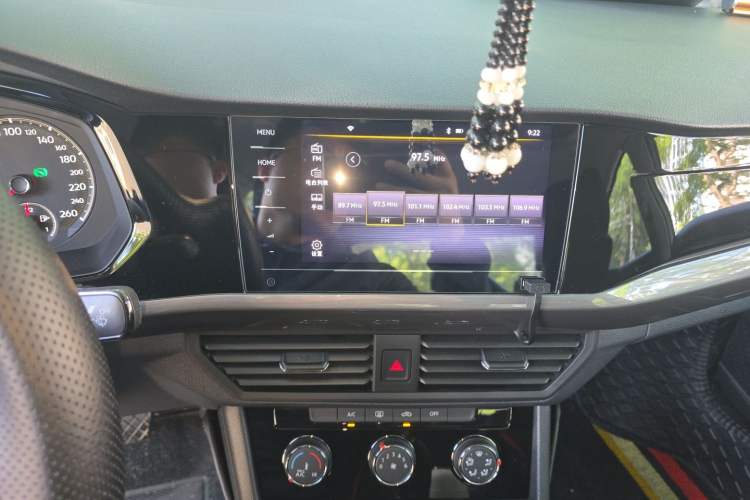 Used Volkswagen Bora 2021 1.5L Automatic Comfort Smart Connect Edition Audio And AC Panel