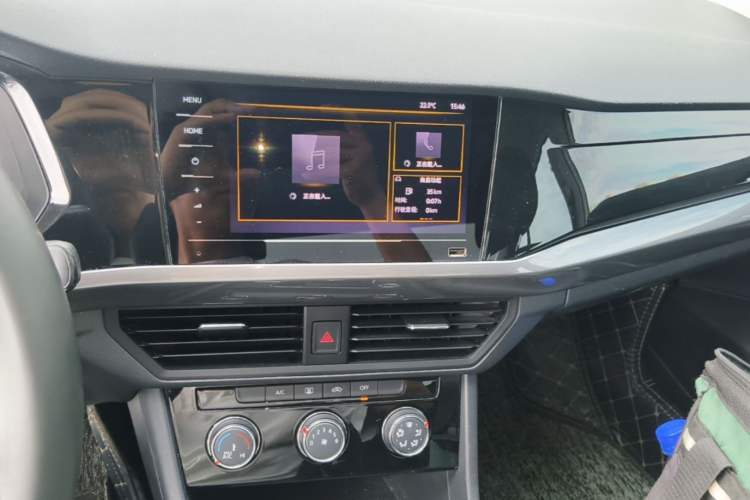 Used Volkswagen Bora 2021 1.5L Automatic Comfort Smart Connect Edition Audio And AC Panel
