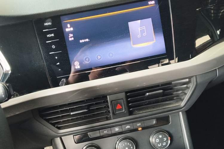 Used Volkswagen Bora 2021 1.5L Automatic Fashionable Smart Connectivity Version Audio And AC Panel