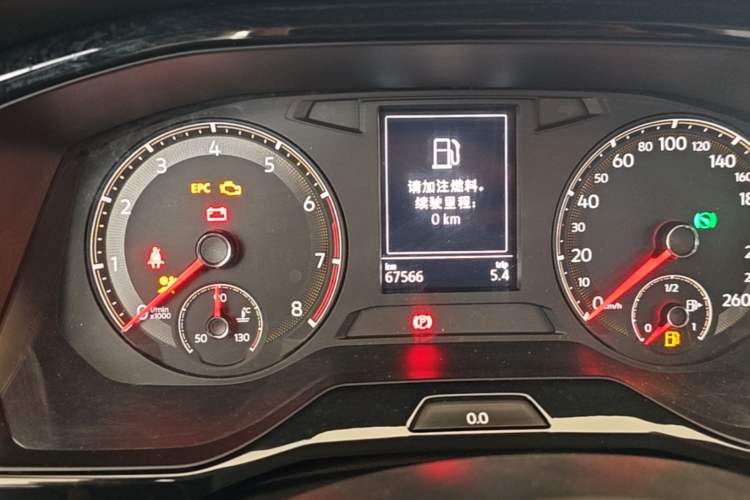 Used Volkswagen Bora 2021 1.5L Automatic Fashionable Smart Connectivity Version Instrument Cluster