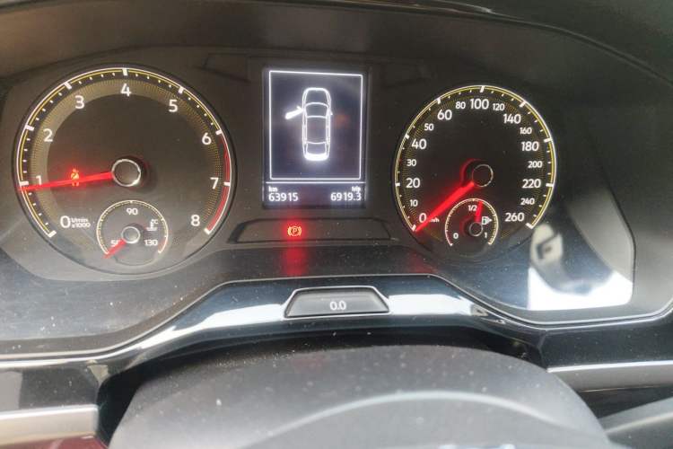 Used Volkswagen Bora 2021 1.5L Automatic Elite Smart Connect Edition Odometer Close Up