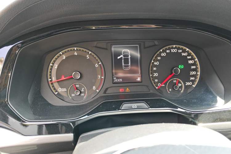 Used Volkswagen Bora 2021 1.5L Automatic Comfort Smart Connect Edition Odometer Close Up