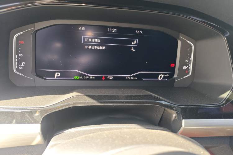 Used Volkswagen Bora 2021 1.5L Automatic 30th Anniversary Edition Odometer Close Up