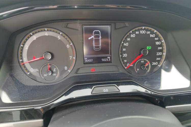 Used Volkswagen Bora 2021 1.5L Automatic Comfort Smart Connect Edition Odometer Close Up