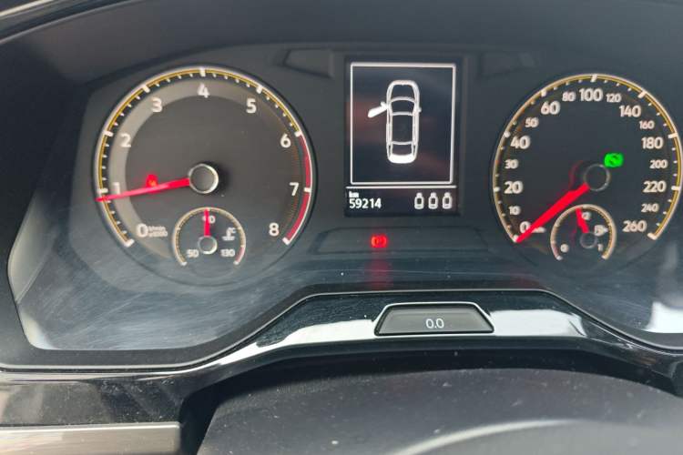 Used Volkswagen Bora 2021 1.5L Automatic Comfort Smart Connect Edition Odometer Close Up