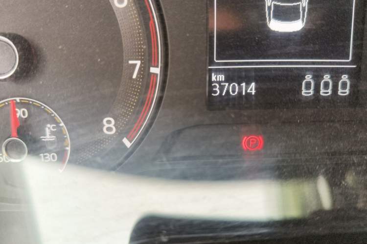 Used Volkswagen Bora 2021 1.5L Manual Comfort Smart Connect Edition Odometer Close Up