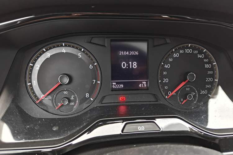 Used Volkswagen Bora 2021 1.5L Automatic Elite Smart Connect Edition Odometer Close Up