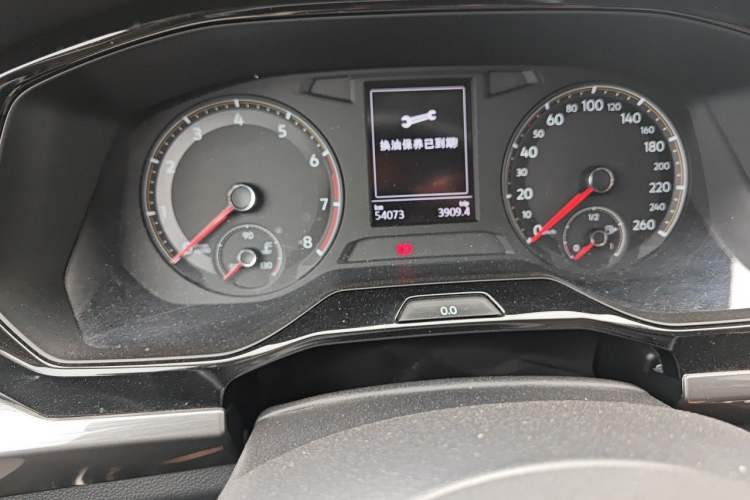 Used Volkswagen Bora 2021 1.5L Automatic Elite Smart Connect Edition Odometer Close Up
