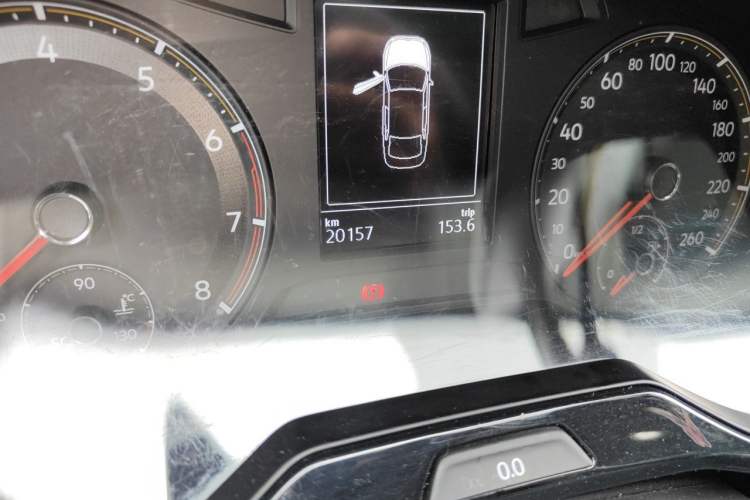 Used Volkswagen Bora 2021 1.5L Automatic Elite Smart Connect Edition Odometer Close Up