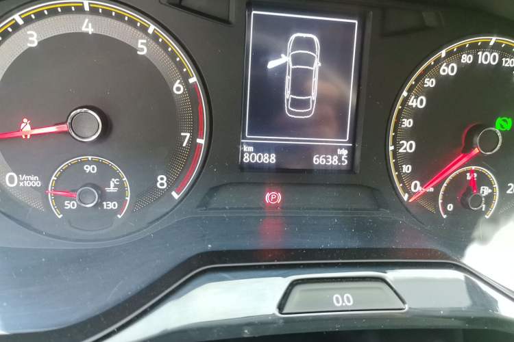 Used Volkswagen Bora 2021 1.5L Automatic Elite Smart Connect Edition Odometer Close Up