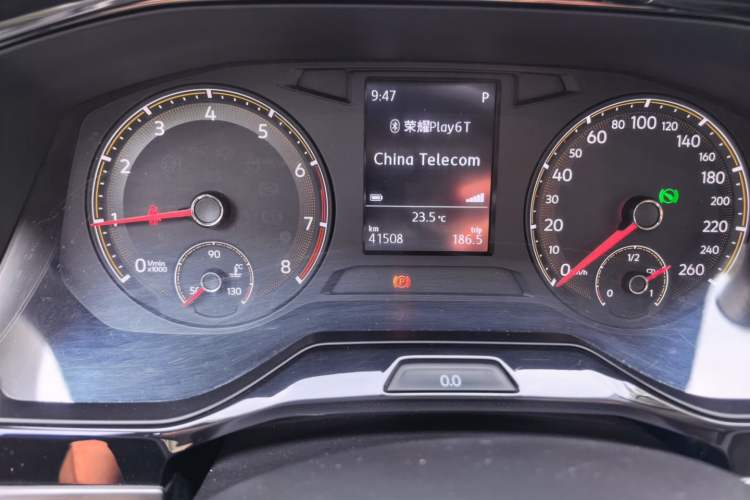Used Volkswagen Bora 2021 1.5L Automatic Comfort Smart Connect Edition Odometer Close Up