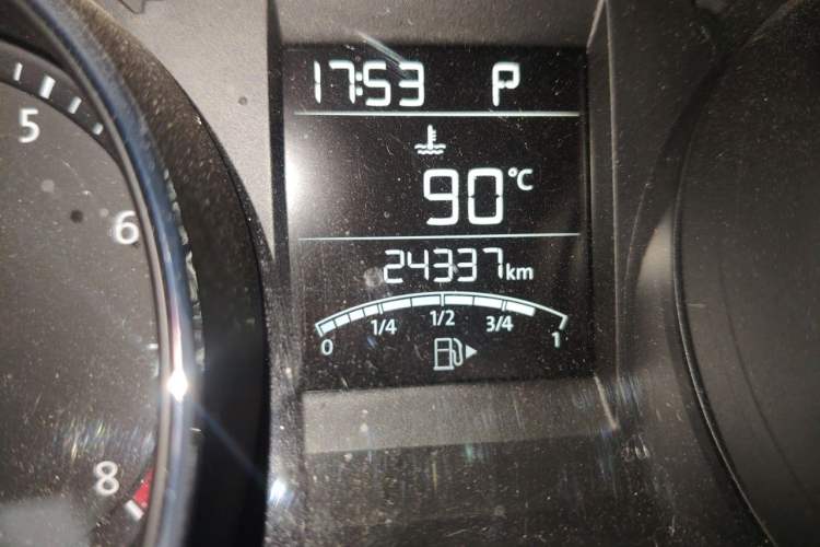 Used Volkswagen Bora 2021 1.5L Automatic Comfort Smart Connect Edition Odometer Close Up