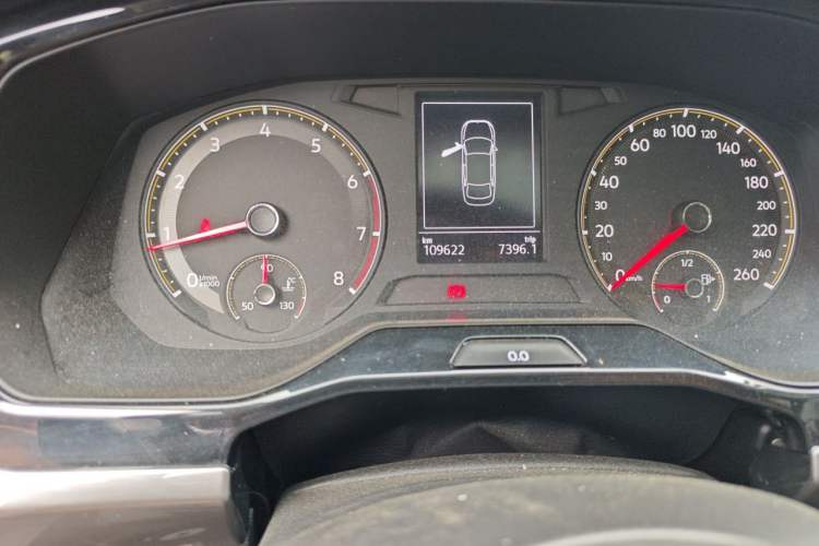 Used Volkswagen Bora 2021 280TSI DSG Elite Smart Connectivity Version Odometer Close Up