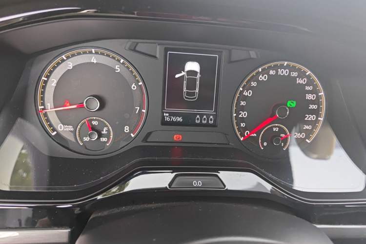 Used Volkswagen Bora 2021 1.5L Automatic Elite Smart Connect Edition Odometer Close Up