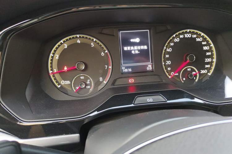 Used Volkswagen Bora 2021 1.5L Automatic Elite Smart Connect Edition Odometer Close Up