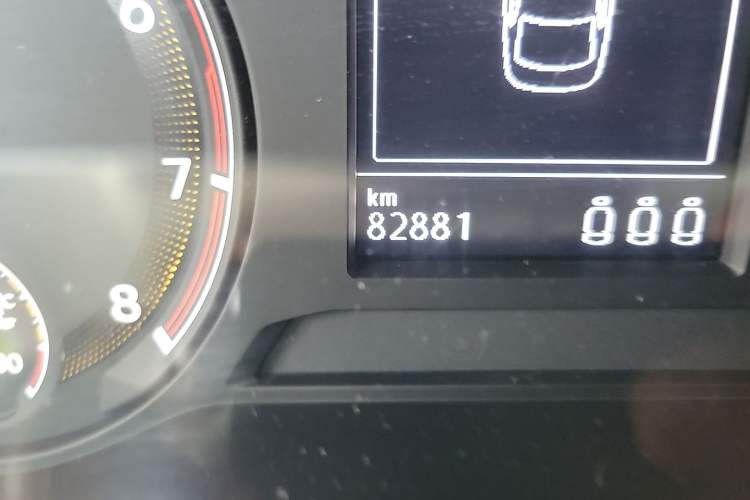 Used Volkswagen Bora 2021 1.5L Automatic 30th Anniversary Edition Odometer Close Up