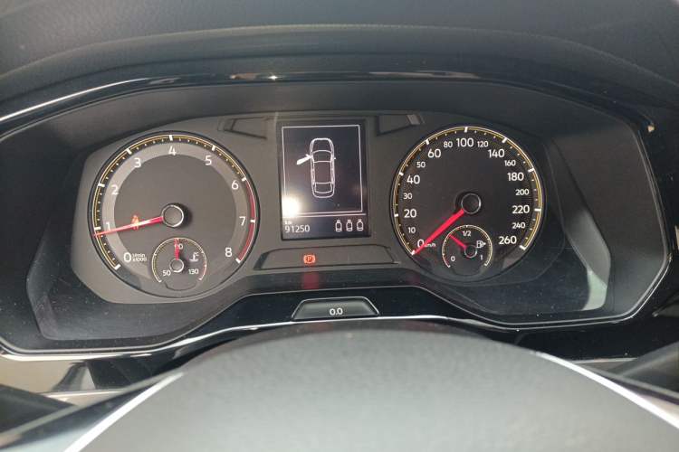 Used Volkswagen Bora 2021 1.5L Automatic Comfort Smart Connect Edition Odometer Close Up