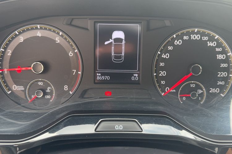 Used Volkswagen Bora 2021 1.5L Automatic Fashionable Smart Connectivity Version Odometer Close Up