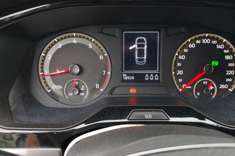 Used Volkswagen Bora 2021 1.5L Automatic Comfort Smart Connect Edition Odometer Close Up