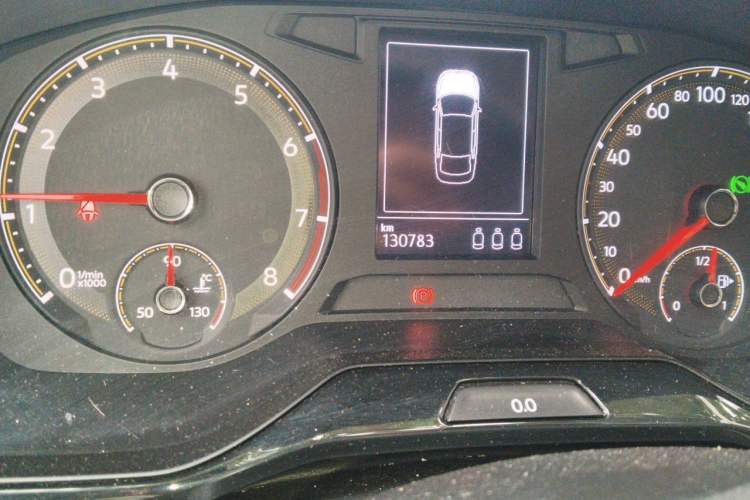 Used Volkswagen Bora 2021 280TSI DSG Elite Smart Connectivity Version Odometer Close Up