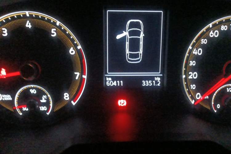 Used Volkswagen Bora 2021 1.5L Automatic Comfort Smart Connect Edition Odometer Close Up